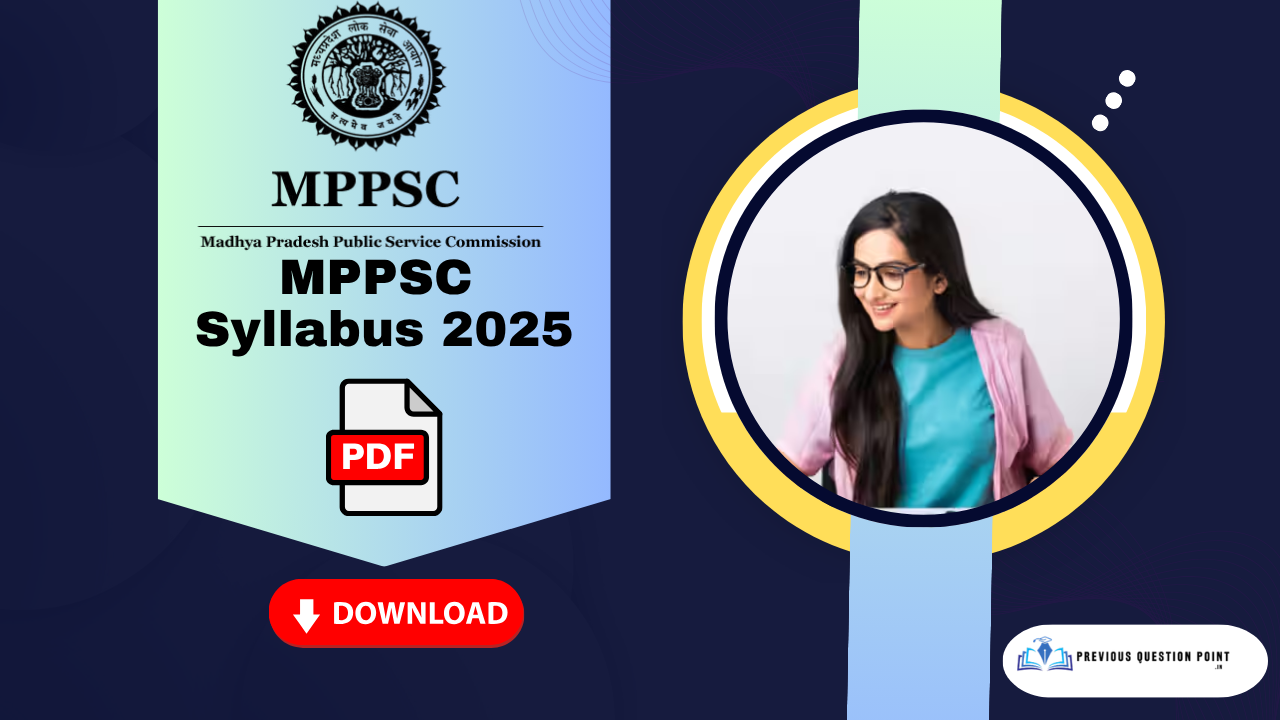 MPPSC Syllabus 2025